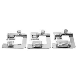 3pcs Domestic Sewing Machine Foot Presser Rolled Hem Feet for Brother Singer US