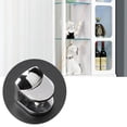 thumbnail image 4 of Cateissary Soporte de abrazadera para estante de vidrio de 4 piezas Fuerte capacidad de carga Fácil de instalar. Soportes para estantes de vidrio Decoración del hogar, 4 of 6