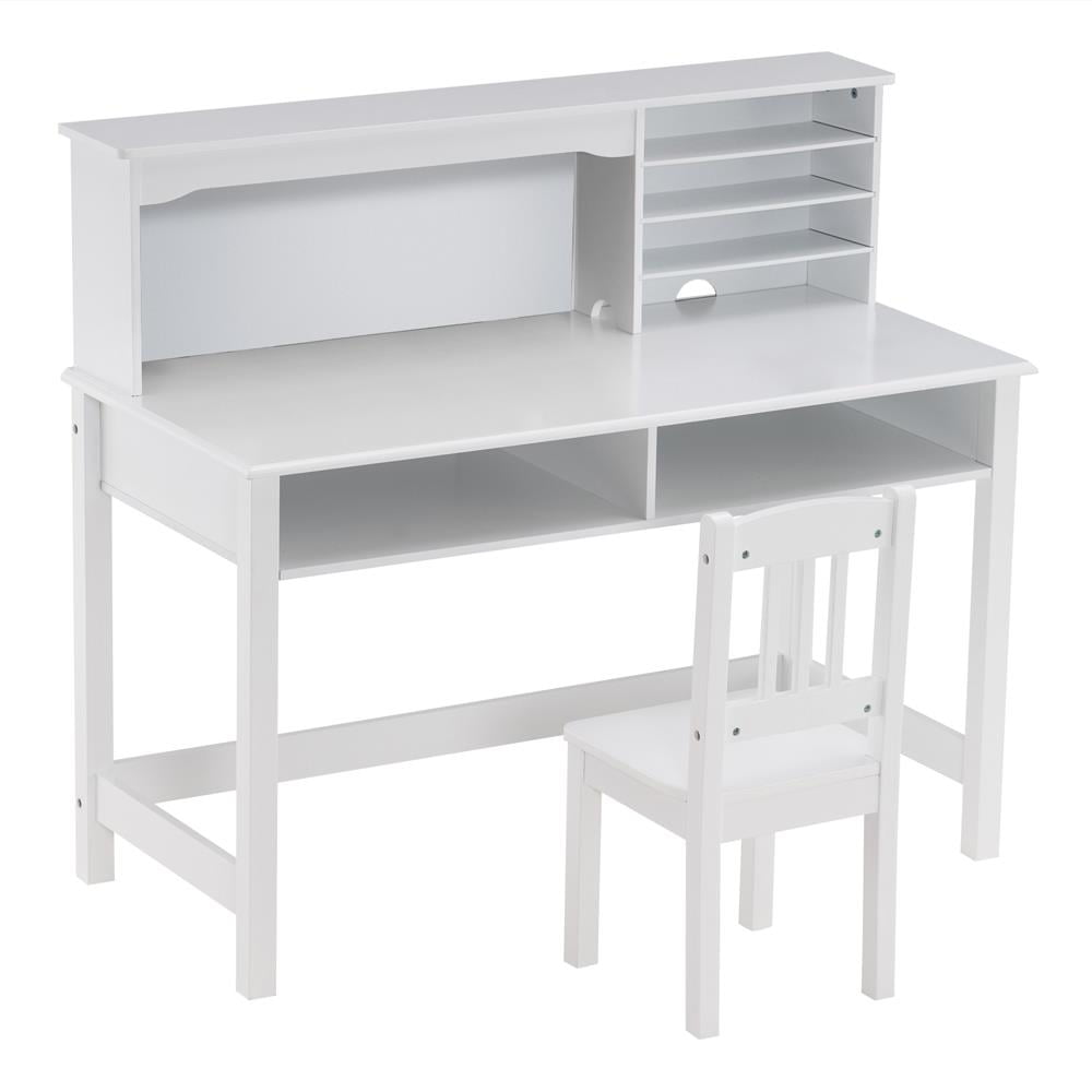 Buy Winnie Study Table with Cabinet and Drawers (Ice Beach