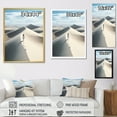thumbnail image 4 of Designart "Coastal Reverie Beach Photo I" Portrait Floater Framed Wall Decor, 4 of 7