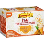 Emergen-C Kidz Orange Pineapple Explosion, 30ct