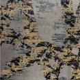 thumbnail image 2 of Plutus 20" x 26" Craven Dust Luxury Throw Pillow in Gold and Gray Abstract, 2 of 3