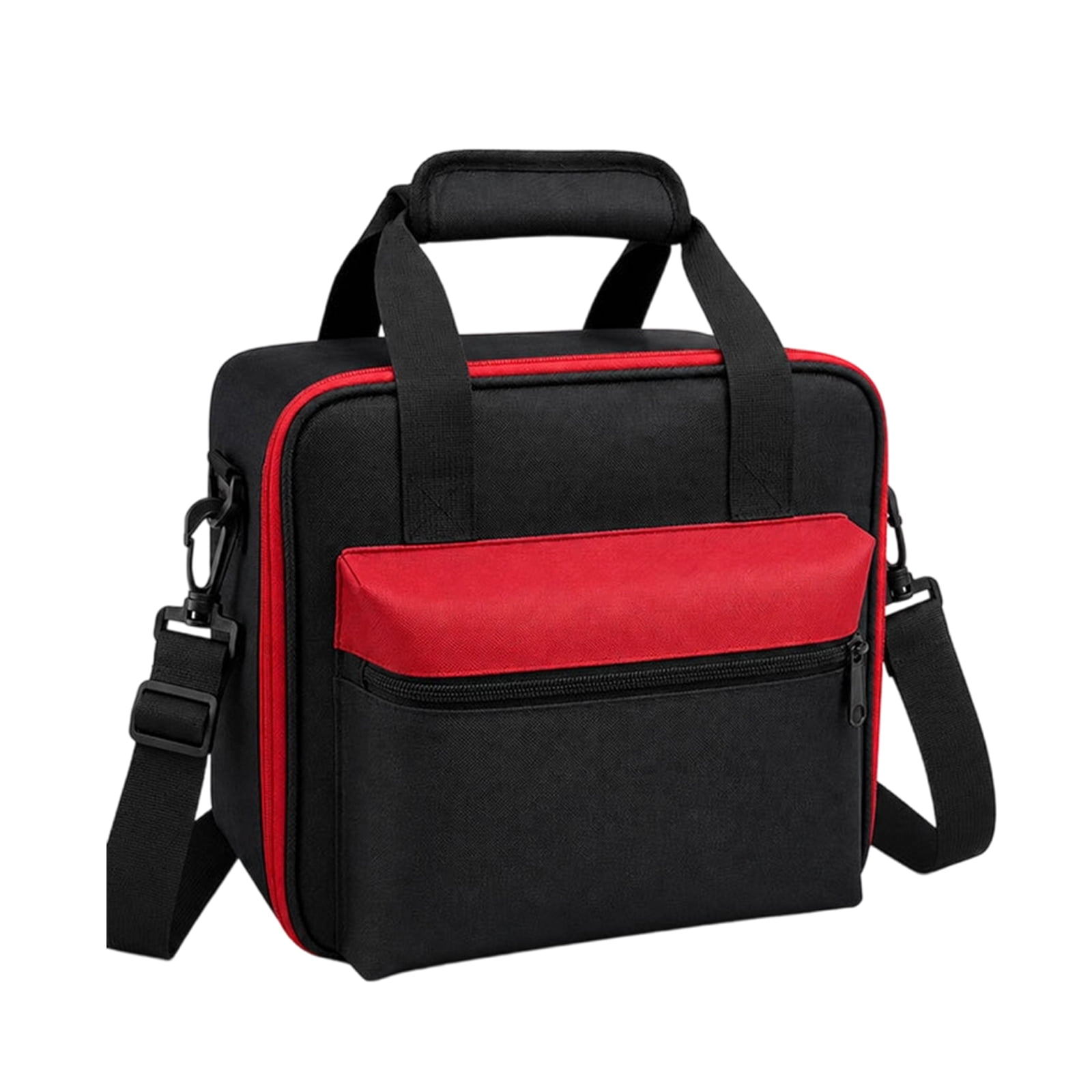 Tool Set Carry Case with Front Zip Pocket Shoulder Strap Structured EVA Storage for Cordless Wrench Equipment