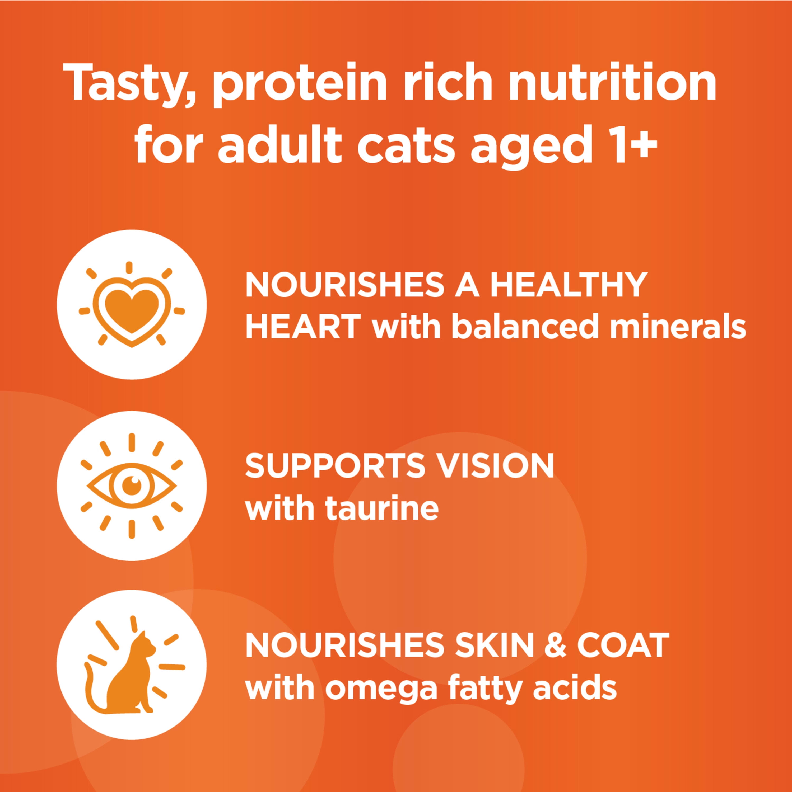 (6 pack) IAMS PERFECT PORTIONS Healthy Adult Grain Free Wet Cat Food Pat©, Chicken Recipe, 2.6 oz. Easy Peel Twin-Pack Tray