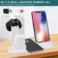 thumbnail image 6 of Ltrototea 6-in-1 Wireless Charger，Mobile, Headset, Watch Adapter, White - Smart Tech for Safe, Fast Charging, 6 of 7