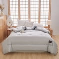 thumbnail image 1 of Openpig Soft Washed Microfiber Duvet Insert - Great For Summer Spring Fall Enhanced Warmth For All Seasons - Lightweight Yet Insulating Comforter Core, 1 of 6