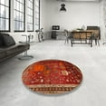thumbnail image 3 of Ahgly Company Indoor Rectangle Traditional Red Animal Area Rugs, 2' x 3', 3 of 6