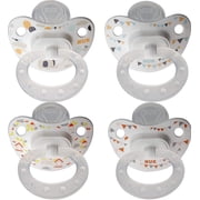 NUK Orthodontic Pacifier Value Pack (18+ Month (Pack of 4), Trendline)