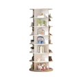 Motorized Closet Rack Rotating Shoe Rack Tower, Spinning Shoe Display, 360 Shoe Rack Storage ...