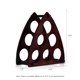 thumbnail image 2 of Estantería de esquina flotante de pared de 3 niveles Furinno Rossi, Espresso Furinno FR18047EX, 2 of 2