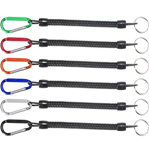 Opolski 2 Pcs Fishing Lanyards Boating Kayak Camping Secure Pliers Lip Grips Tackle Tools