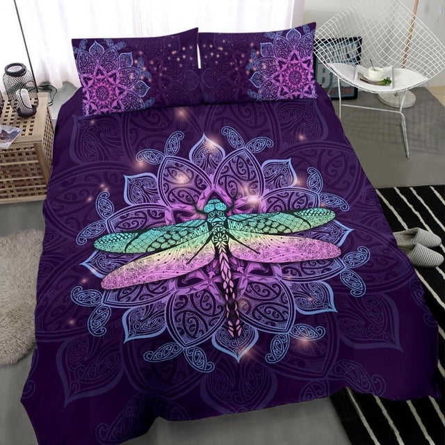 Juego de cama Mandala libélula maorí