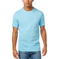 thumbnail image 1 of Club Room Playera básica jaspeada grande y alta para hombre, azul, extragrande, 1 of 1