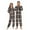 W144, variant on joogoo Retro Checkered-a1 Unisex Adults Onesies Pajamas Jumpsuits L