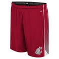 thumbnail image 2 of Men's Colosseum Crimson Washington State Cougars Online Shorts, 2 of 3