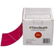 TheraBand Resistance Bands, 50 Yard Roll Professional Latex Elastic Band For Upper & Lower Body & Core Exercise,