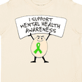 thumbnail image 4 of Inktastic I Support Mental Health Awareness Green Ribbon Boys or Girls Toddler T-Shirt, 4 of 5