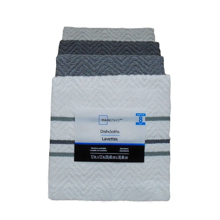 MAINSTAYS 12" X 12" Dishcloths