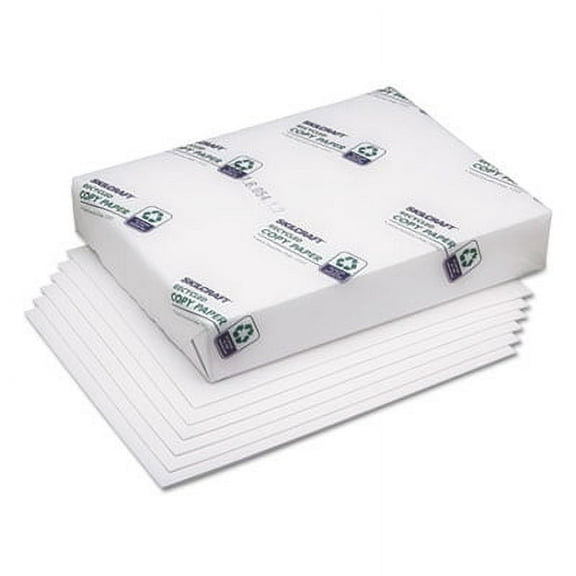 AbilityOne 7530013649488 SKILCRAFT Bond Paper, 92 Bright, 20lb, 8.5 x 11, White, 500 Sheets/Ream, 10 Reams/Carton
