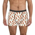 thumbnail image 4 of Wukai Carrot Print Men’s Underwear Breathable Boxer Briefs,&nbsp;Moisture Wicking & Breathable-, 4 of 7