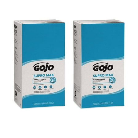 GOJO SUPRO MAX Hand Cleaner Refill 5000mL Herbal Scent Beige 2/Carton 7572