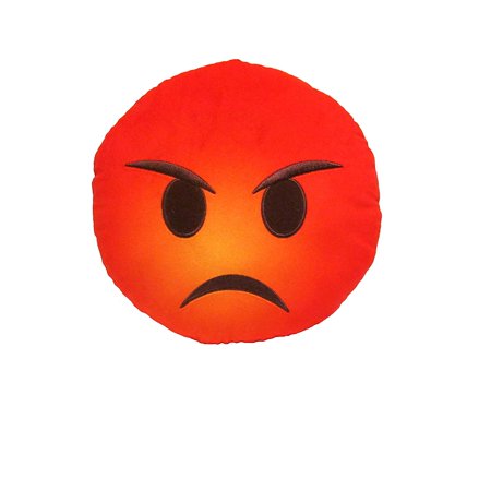 Angry emoji pillow Clearance