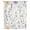 DarkViolet GoldenRod, variant on Purple Yellow Floral Sheer Curtains 84 Inches Long, Watercolor Wildflowers Botanical Light Filering Curtains, Breathable Simi Curtain Privacy Drapes for Living Room Bedroom Window Treatment