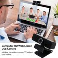 thumbnail image 2 of USB Plug and Play Webcam High Definition External Camera Enjoy Clear Calls and Smooth Streaming for Broadcasting, 2 of 5
