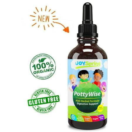Potty Wise Liquid Stool Softener Drops - Gentle Laxative for Kids - Digestive Support