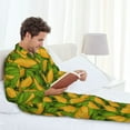 thumbnail image 6 of Daiia Fresh Corn 1 for Men's Long-Sleeved Pajama Set – Soft & Comfortable Sleepwear Button-Up Pajamas Cozy Lounge Wear-X-Large, 6 of 7