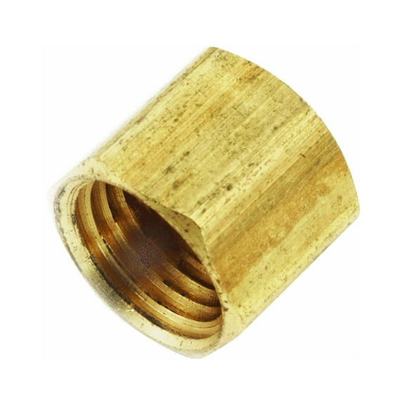 Anderson Metals Corp Inc - 1/8 Fip Ylw Brass Cap