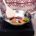 thumbnail image 3 of Poêle en Acier Inoxydable, Ustensile de Cuisine Poêle de Cuisson, Four pour Cuisinière à Induction, 3 of 8