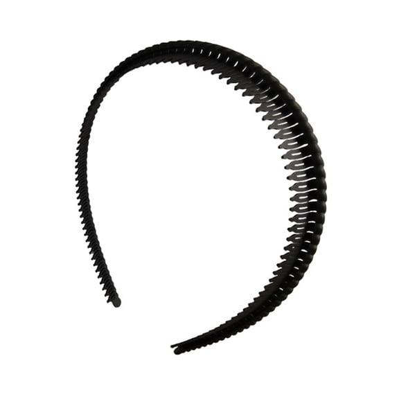 mdesiwst 1/4Pcs Women Hair Hoop Non-Slip Teeth Plastic Headband Secure Fit Lightweight Washing Face Makeup Hair Hoop Hair Accessories