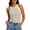 Beige, variant on Compression Tank Tops For Women Sleeveless Camisole Tank Top For Everyday Wear Versatile And Stylish Women's Tops For Casual Outfits And Shorts(White M)