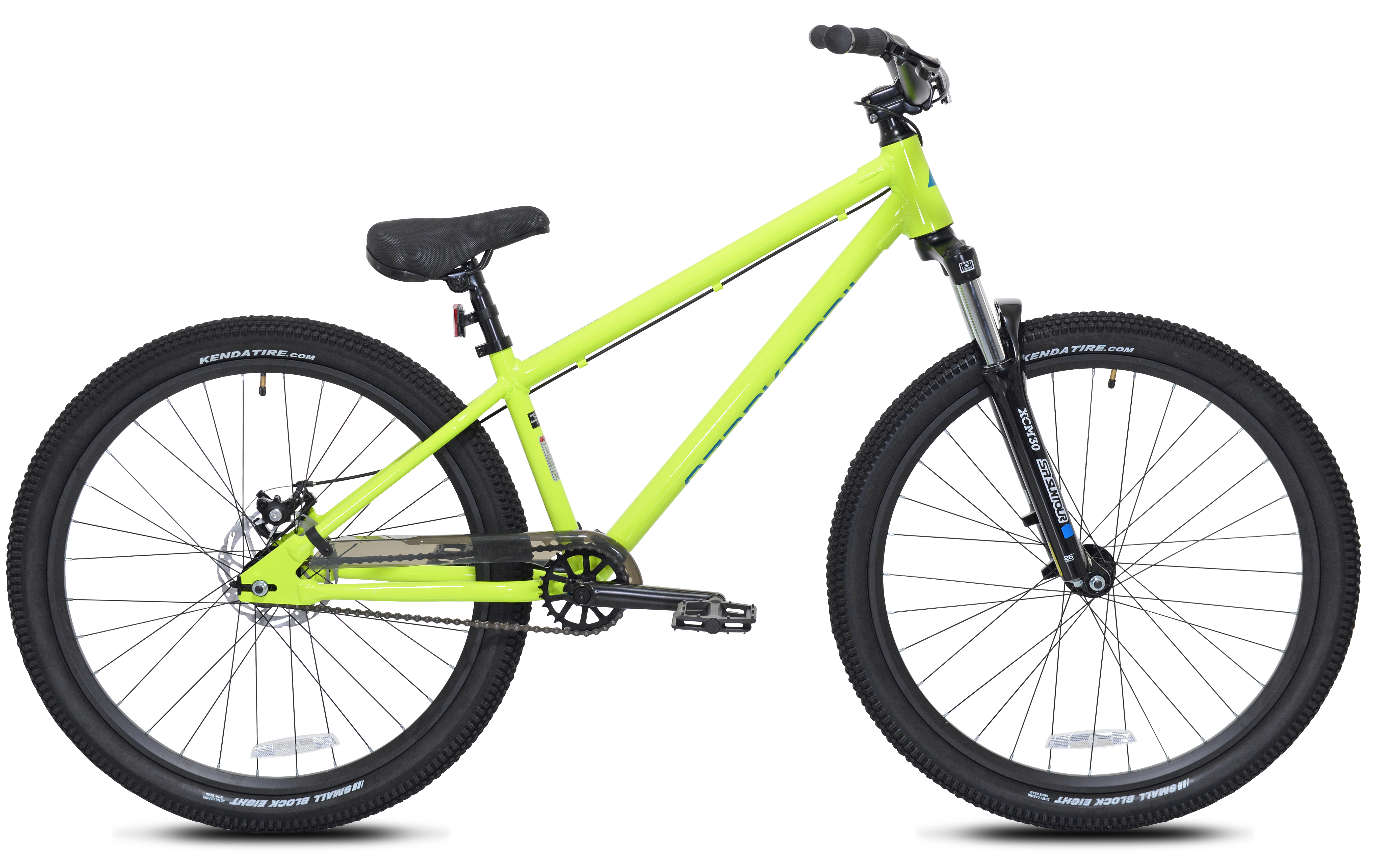 Ozark Trail 26" DJ.1 Airtime Dirt Jump Bike, 26" Wheels, Fits Teen & Adult Riders 5'2"-5'10", Yellow, Teen & Adult, Unisex, Online Only