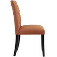 thumbnail image 2 of Ergode Duchess Fabric Dining Chair - Orange, 2 of 4