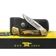 thumbnail image 4 of Buck 110 Folding Hunter Knife Proud American Ebony Wood 1/250 420HC Stainless  Cuchillo, 4 of 4