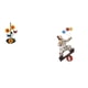 thumbnail image 1 of Soporte de papel higiénico,Porta toallas de papel de encimera,Figuras de payaso,Escultura de payaso como adorno de mesa,Colección de estatuillas de payasos adorables, 1 of 8