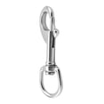 thumbnail image 3 of Ganchos de seguridad giratorios de material acero inoxidable con ojo de 80 mm para trabajo , hebilla para mascotas, cierre de clip, llavero de pl perfecl Swivel Bolt Snap, 3 of 7
