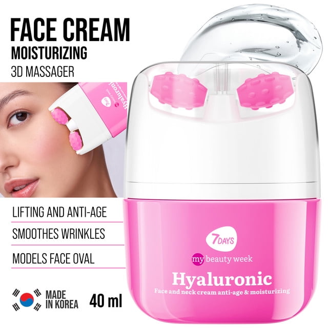 7DAYS Face Moisturizer with Hyaluronic Acid for Skin