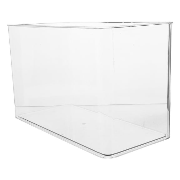 LOLIPPYY Small Transparent Plastic Aquarium Tank for Fish Turtles and Reptile Breeding Box