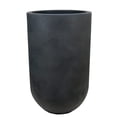 thumbnail image 2 of Ecobo 31.5 inches Eco-Friendly Round Pot Planter Decora Indoor/Outdoor use, Durable, Versatile & Lightweight, Designed by Brazilian Artisans, Contemporary All-Weather Design –Black, 2 of 5