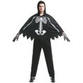 thumbnail image 2 of Disfraces de Halloween 2024 M-XL ropa de esqueleto capa traje nuevo horror muerte calavera capa disfraz de pareja disfraz de Halloween, 2 of 5