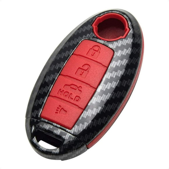 TANGSEN Key Fob Case Red Cover for INFINITI EX FX X G JX M Q QX Series for NISSAN ALTIMA COUPE ARMADA GTR MAXIMA MURANO