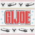 thumbnail image 3 of CafePress - Gi Joe Ugly Christmas Baseball Tee - Cotton Baseball Jersey, 3/4 Raglan Sleeve Shirt, 3 of 4