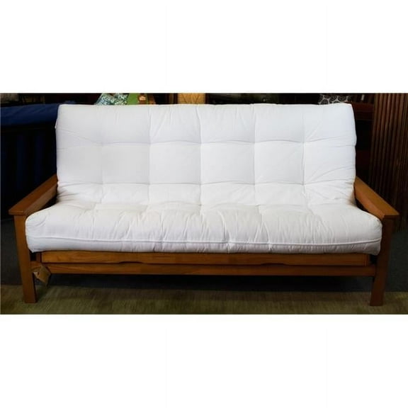 6 in. California King Size All Cotton Futon Mattress - Mattress Only