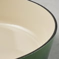 thumbnail image 4 of Tramontina Bestow 4-Quart Enameled Cast Iron Braiser with Lid, Cactus with Gold Stainless Steel Knob, Oven-Safe, 4 of 7