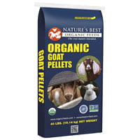 Nature's Best Organic Feeds Organic Goat Pellets, 40 (Best Show Goat Feed)