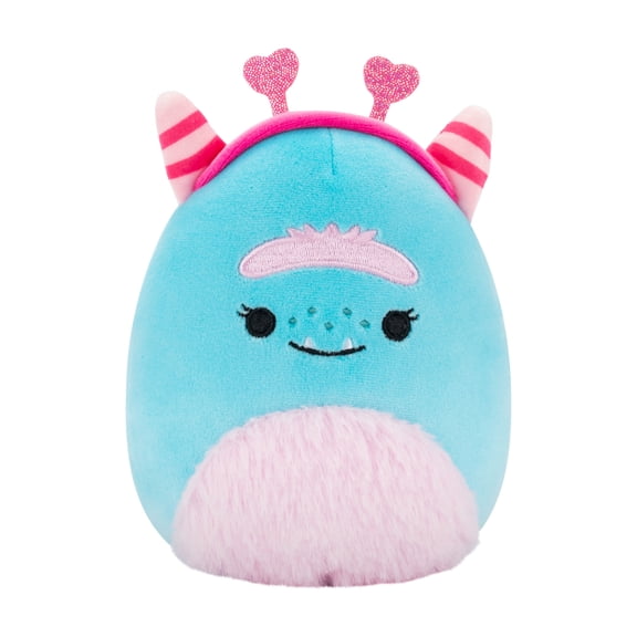 Squishmallows Official 5 inch Alijoon the Sky Blue Monster - Child's Ultra Soft Stuffed Plush Toy