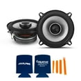 thumbnail image 2 of Alpine S2-S50 5.25" Type S Coax Speakers with Stinger RKFR5 Roadkill Fast Rings 5.25", 2 of 7